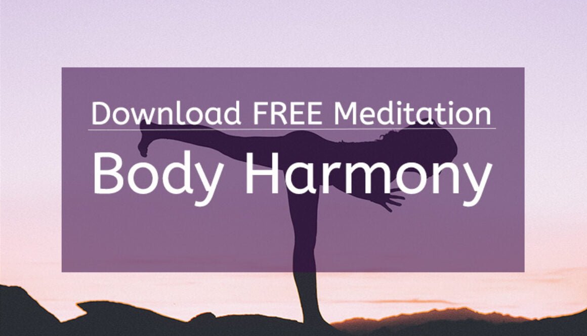 body-harmony A woman doing yoga and balancing her body. The image symbolizes body harmony.