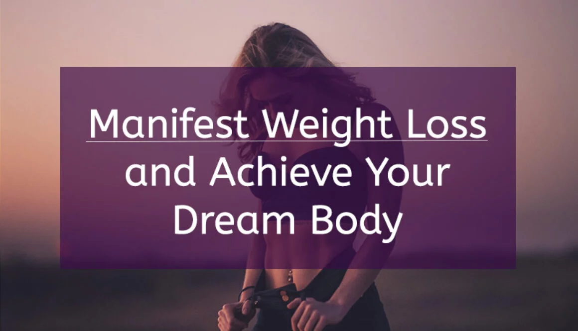 An image of a fit woman, symbolizing the concept of manifesting weight loss.