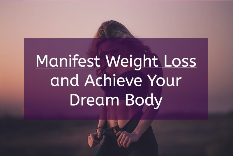 An image of a fit woman, symbolizing the concept of manifesting weight loss.