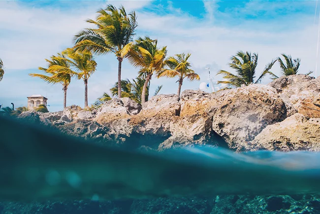 An image of Barbados Beach. It symbolizes Neville Goddard's wish coming true thanks to the teachings of Abdullah.