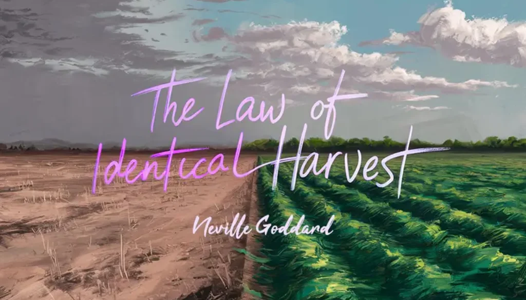 The Law of Identical Harvest Neville Goddard