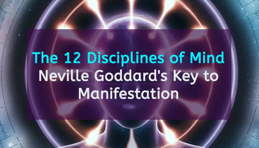 Neville Goddard's 12 mental disciplines